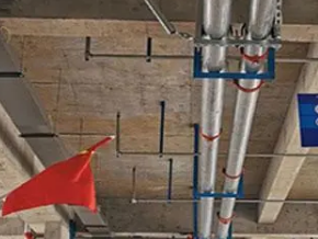 柳城管廊支架的安装方法